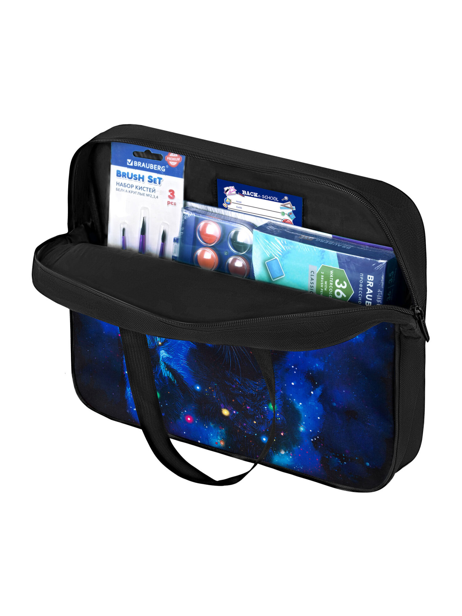 Папка для тетрадей Brauberg Звездный кот А4 - фото 11