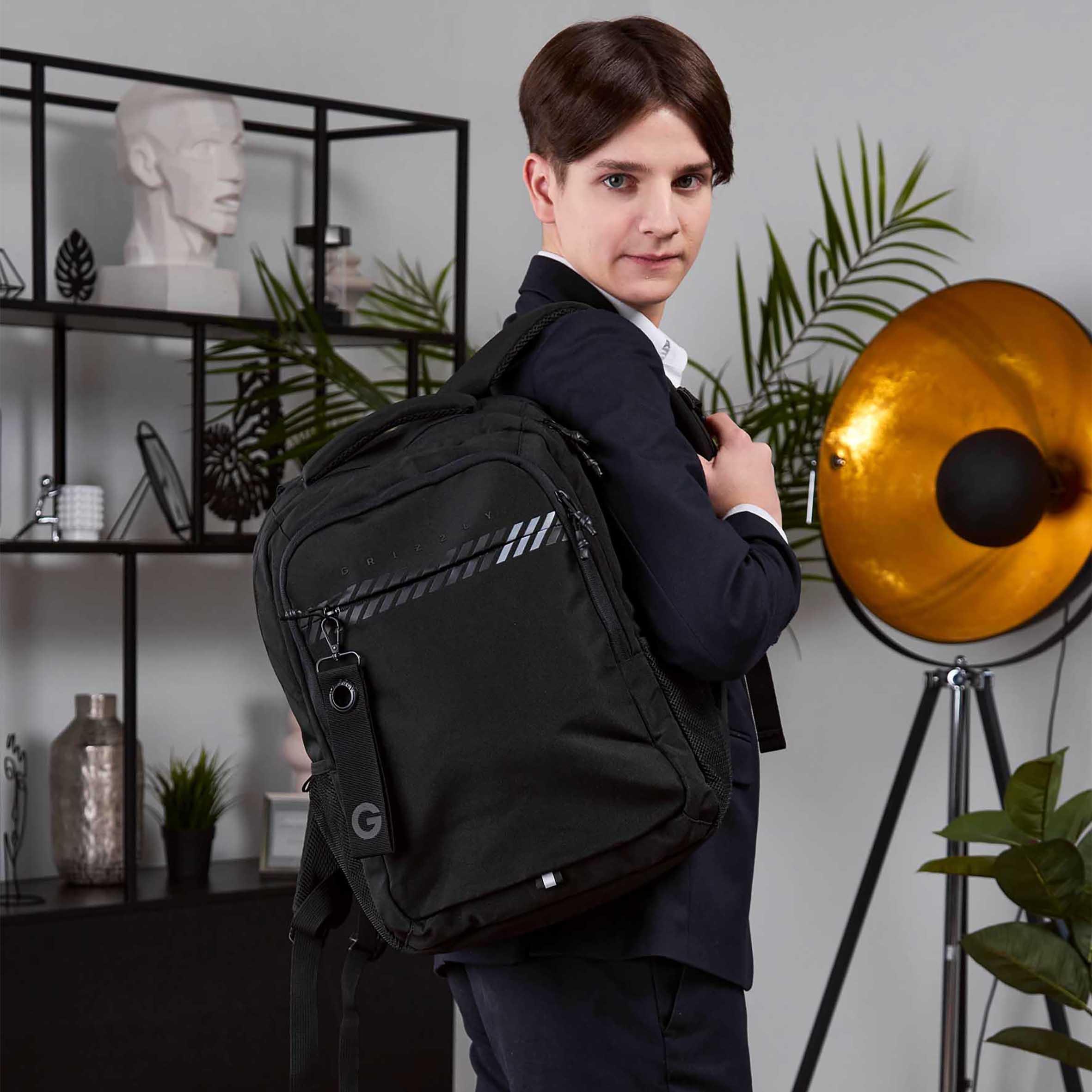 Рюкзак Grizzly Полосы - фото 13