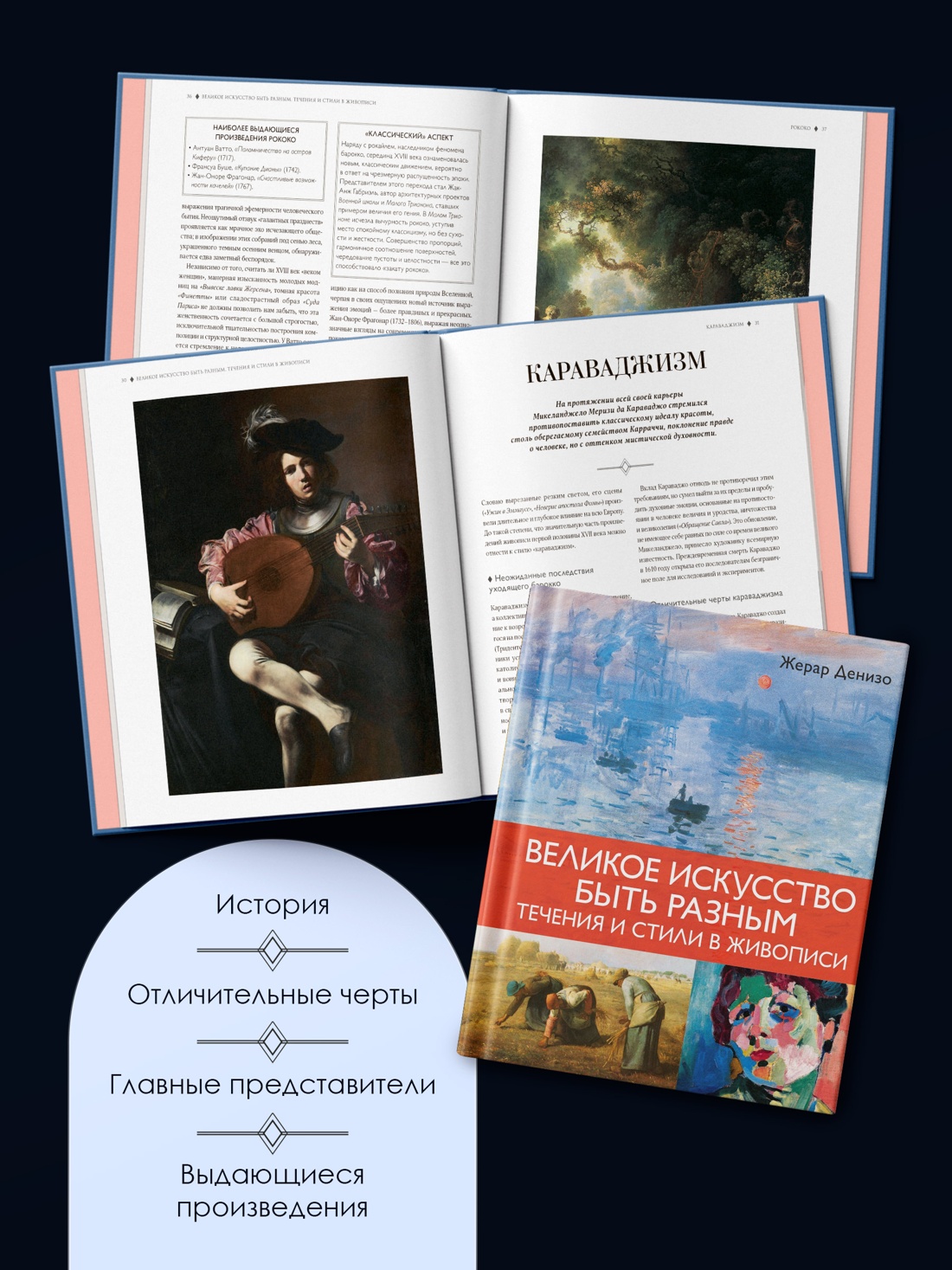 Книга КОЛИБРИ Денизо Ж Великое искусство быть разным Течения и стили в живописи Арт тренд - фото 8