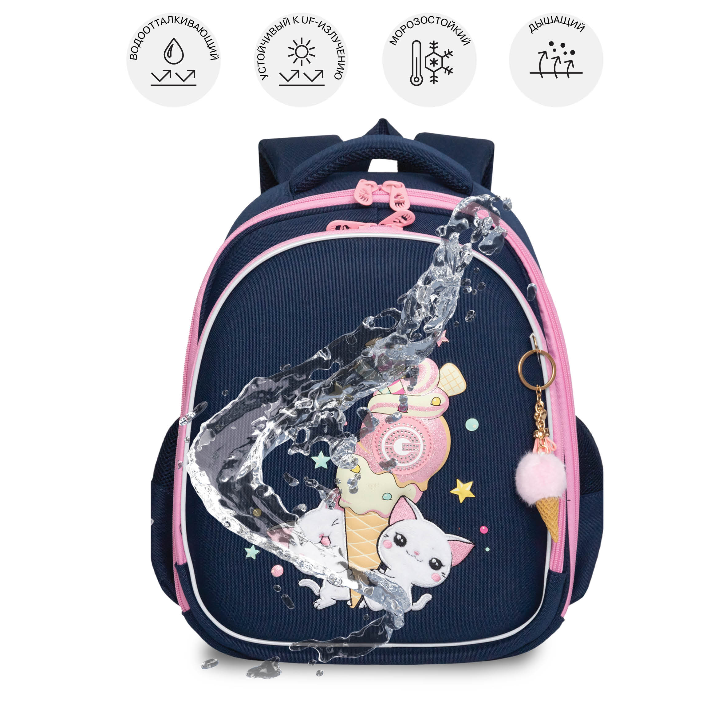 Ранец Grizzly Мороженка - фото 10