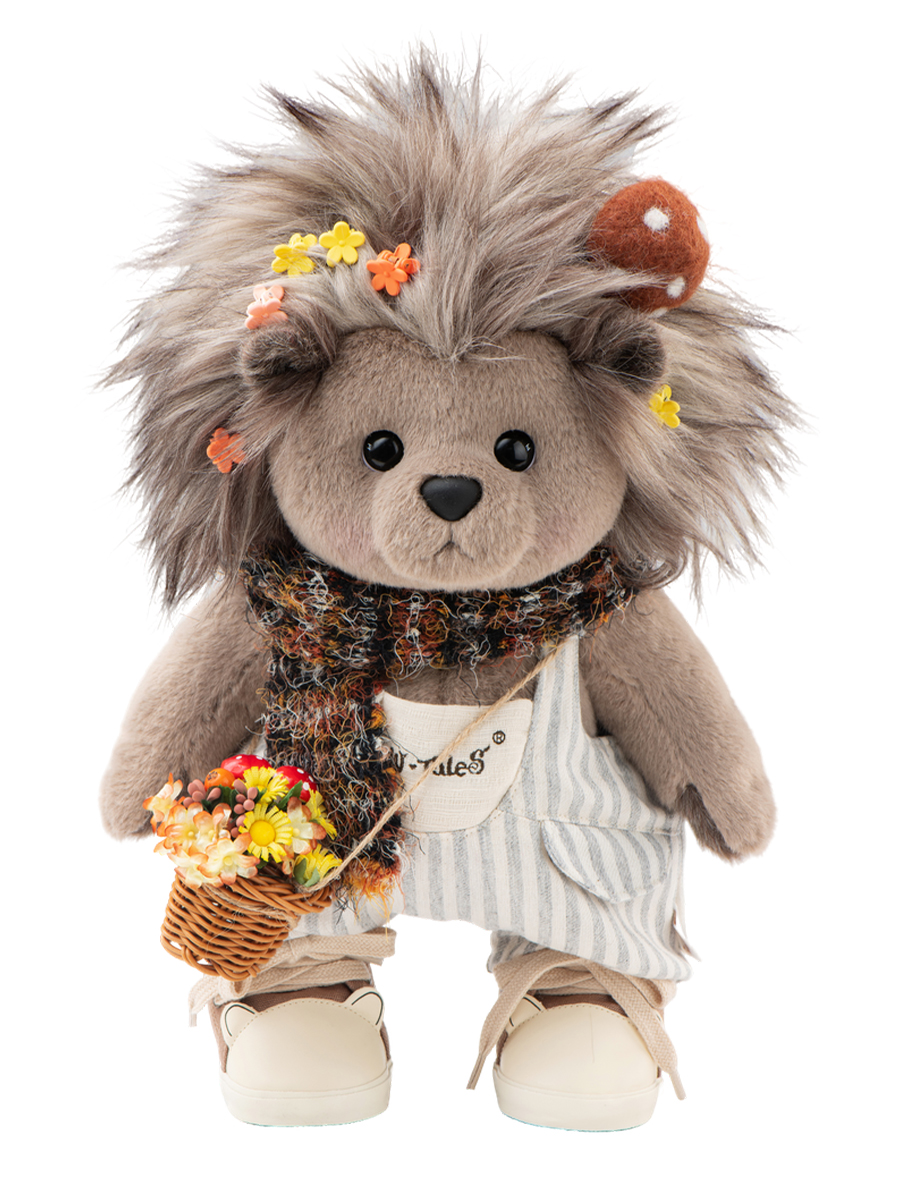 Мягкая игрушка TeddyTales Ежик Мидора латте - фото 5