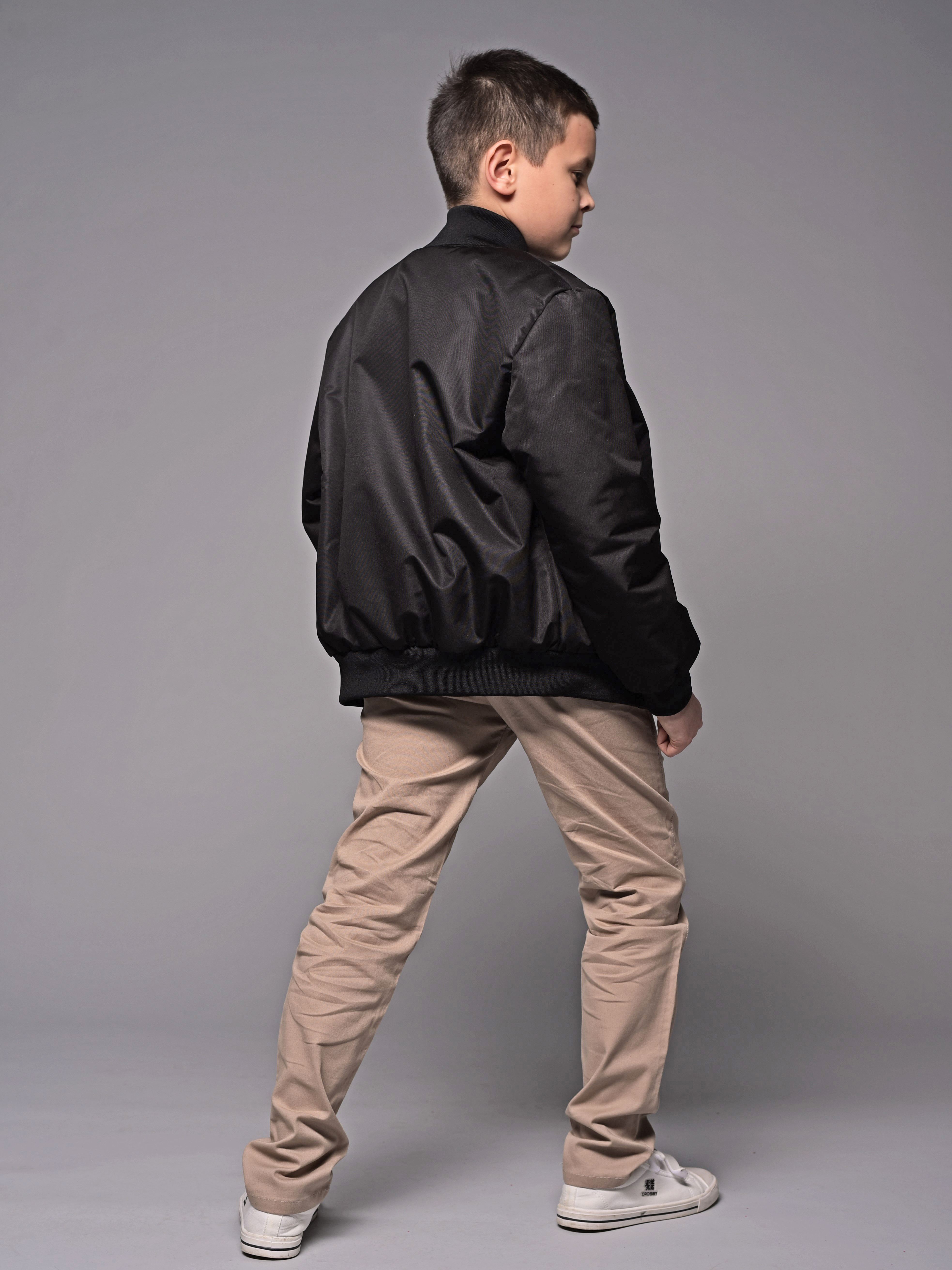 Бомбер Аврора 1039-М/черный - фото 7