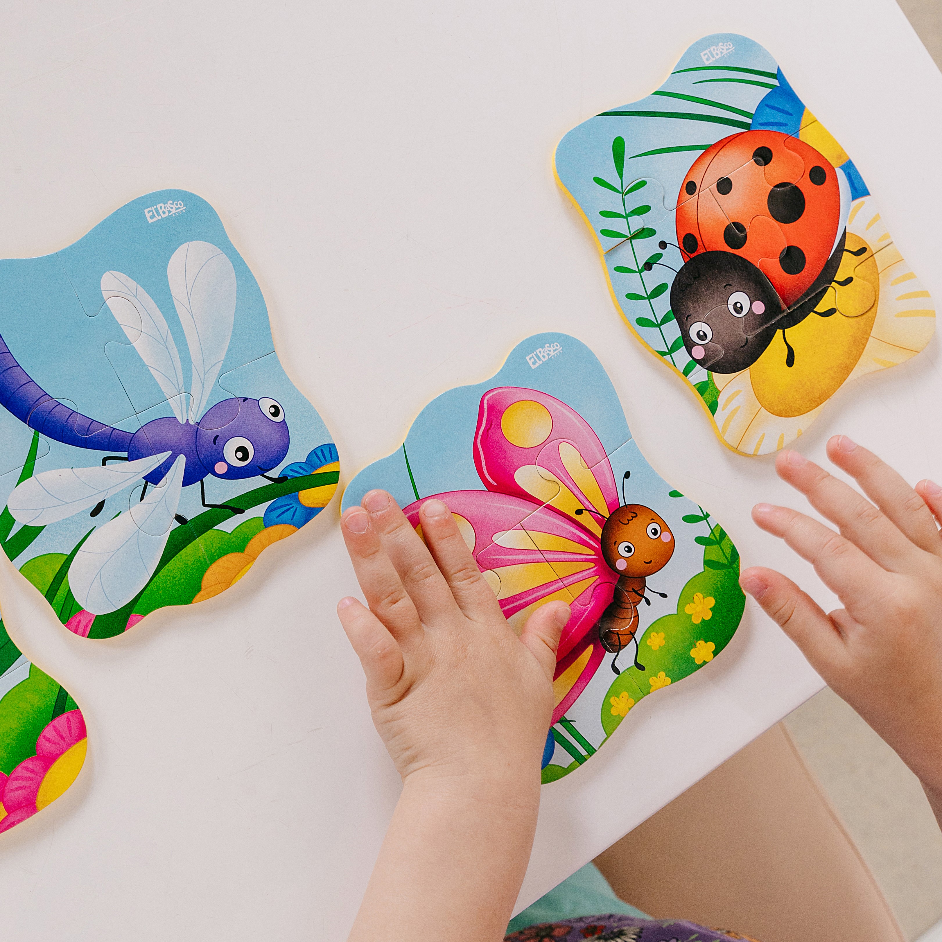 Пазл El BascoKids Букашки мягкий - фото 3