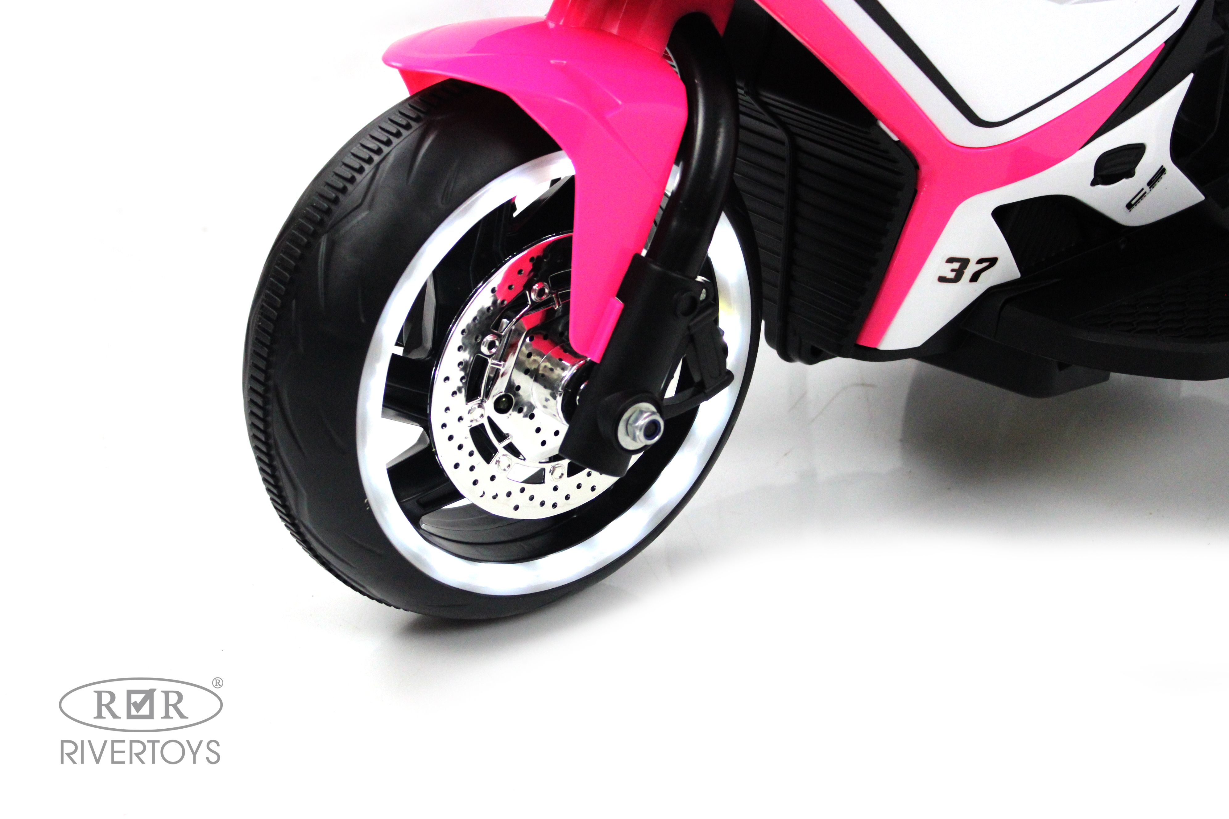 Электромобиль RIVERTOYS K222AM-PINK - фото 7