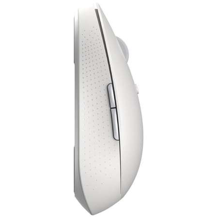 Мышь XIAOMI Mi Dual Mode Wireless Mouse Silent Edition беспроводная 1300 dpi usb белая