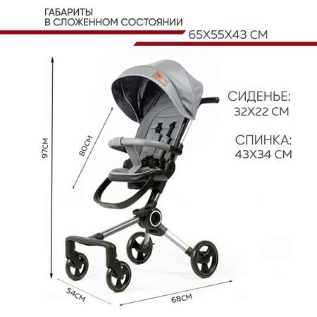 Коляска прогулочная CARING STAR GT