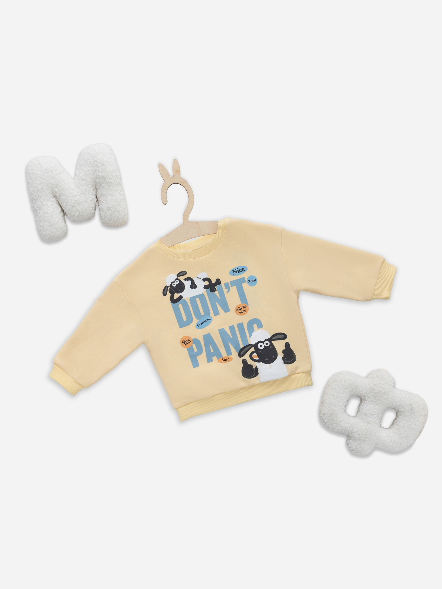 Свитшот Mark Formelle (Марк Формэль) 83106/абрикосовый щербет +печать - фото 1