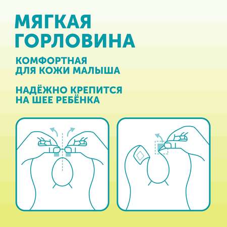 Нагрудник LOVULAR бумага 10 шт.