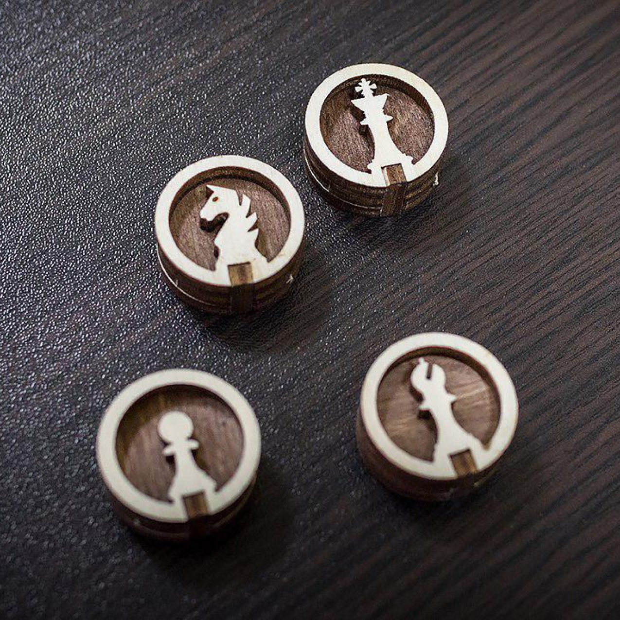 Конструктор Eco Wood Art Шахматы Шашки Поединок деревянный - фото 7