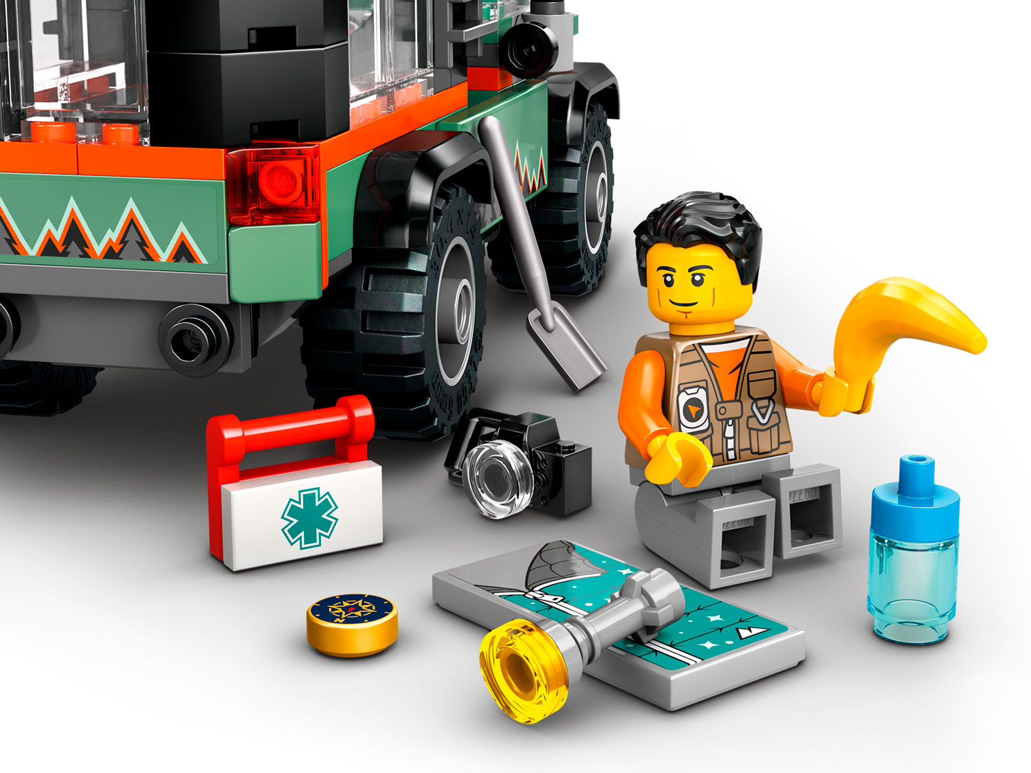 Конструктор LEGO City Внедорожник 60447 221 дет. - фото 4
