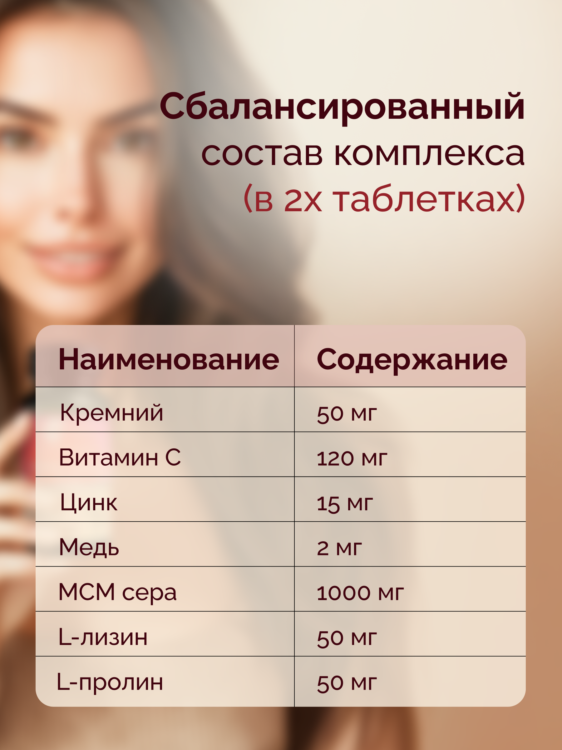 БАД MedCraft Кремний витамины для роста волос - фото 6