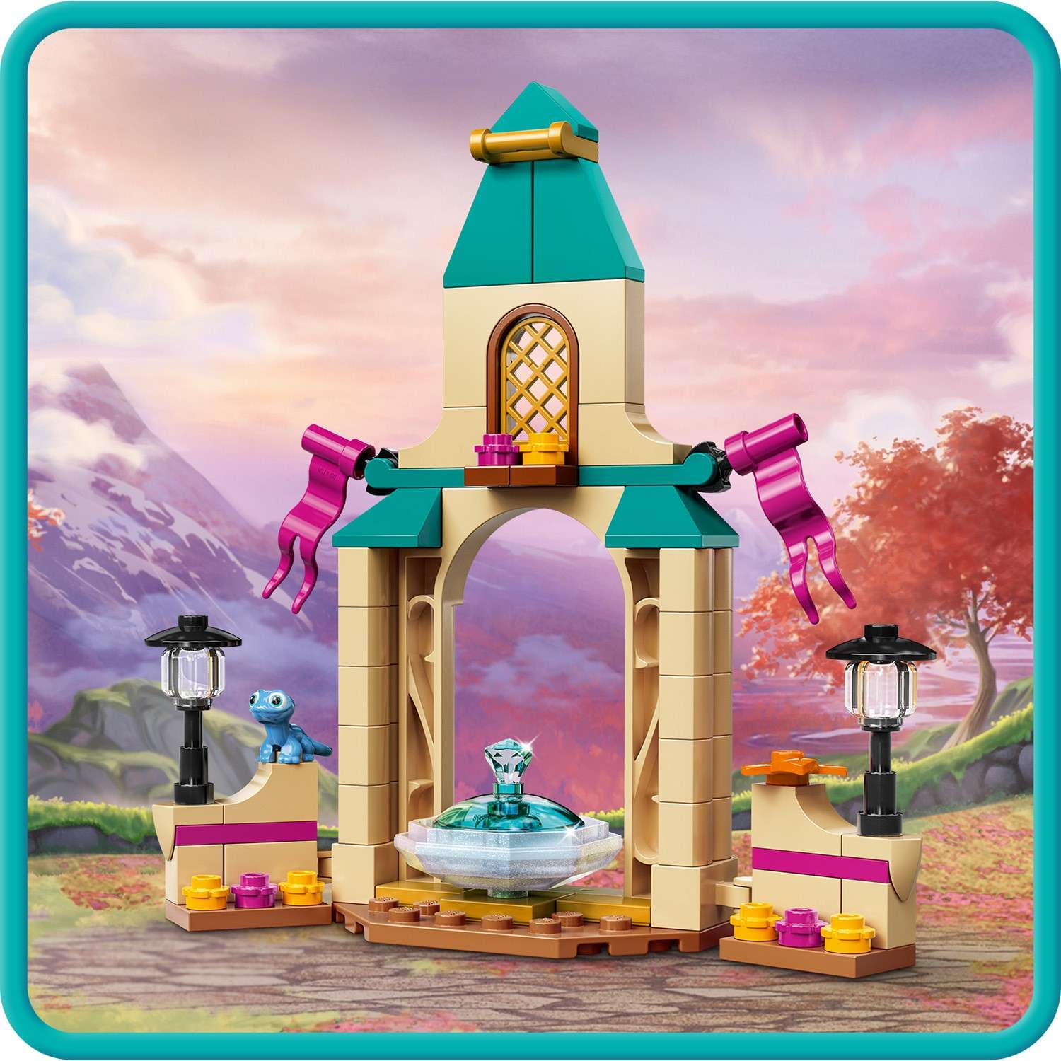 Конструктор LEGO Disney Princess Двор замка Анны 74 дет. - фото 6