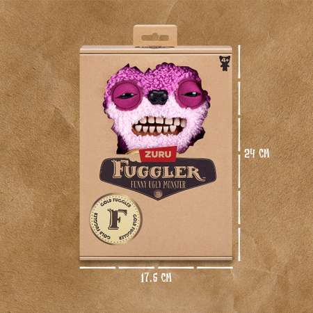 Игрушка мягкая FUGGLER Монстр Золотое сердце Золотоискатели 24см 15708L
