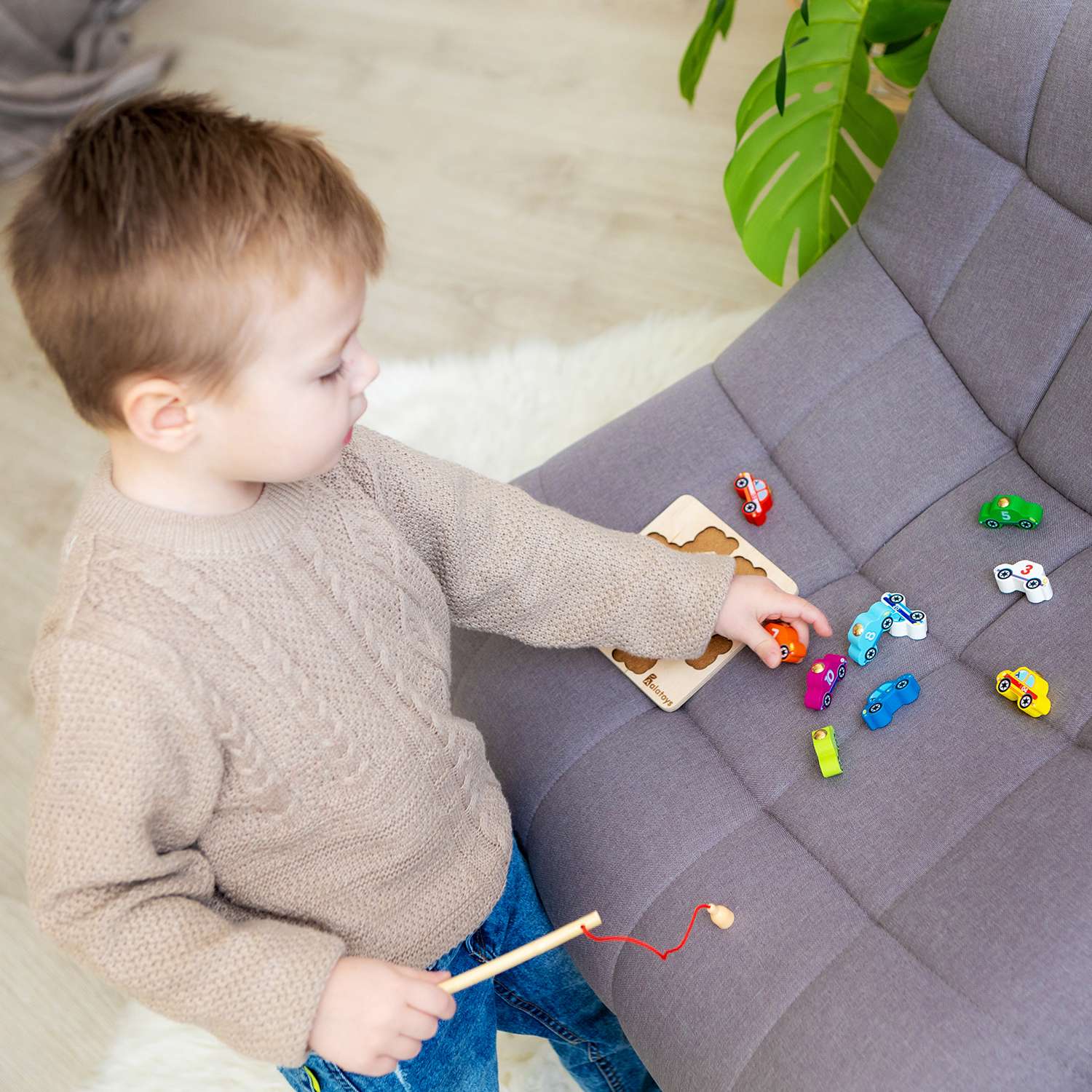 Игрушка Alatoys рыбалка Магнитная рыбалка Машинки - фото 14