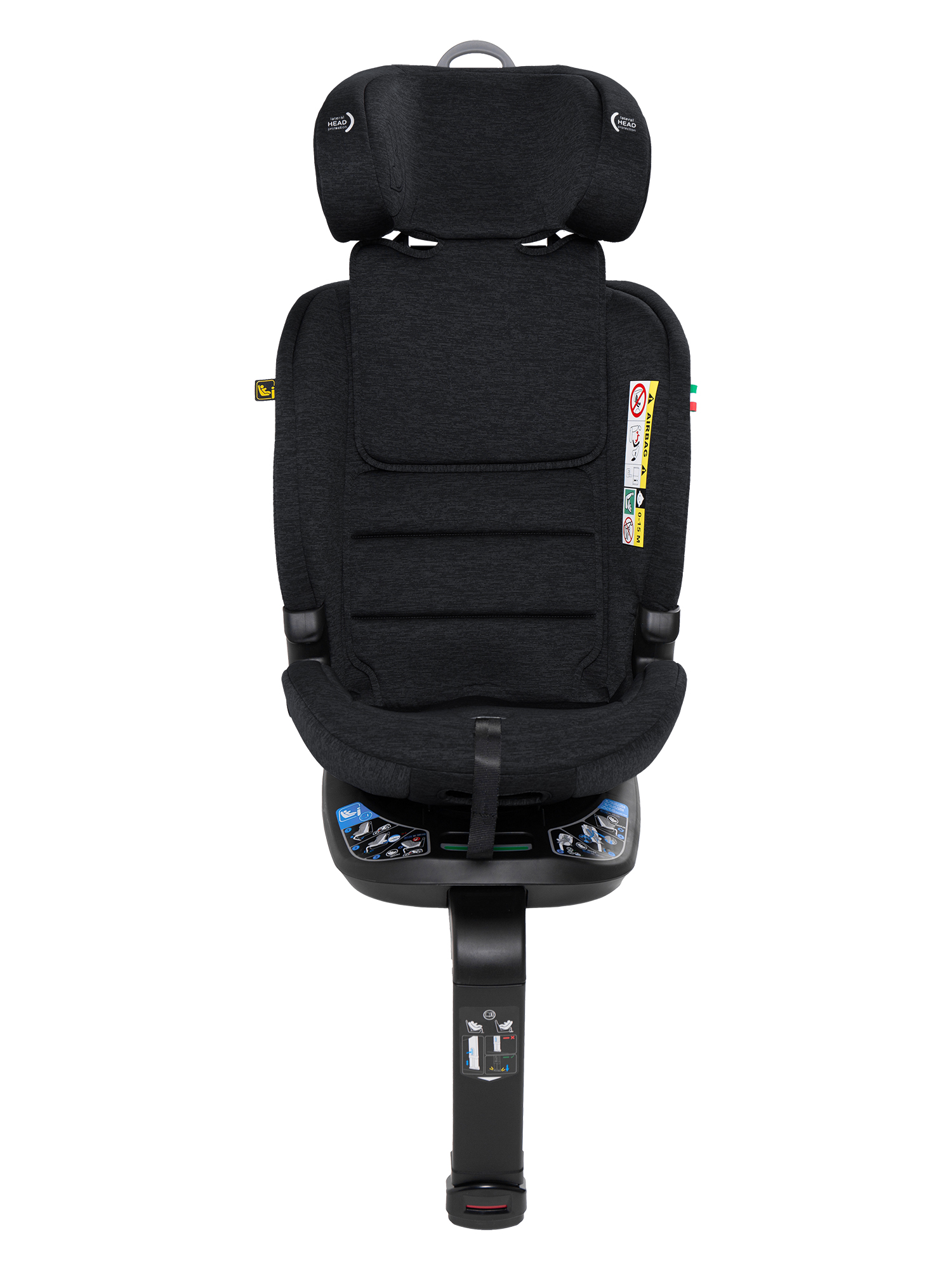 Автокресло Sweet Baby Voyager P12 Pro Black Isofix 0+/1/2/3 (0-36 кг) черный - фото 19