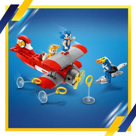 Конструктор LEGO Sonic the Hedgehog Мастерская Тейлза и самолет блочный