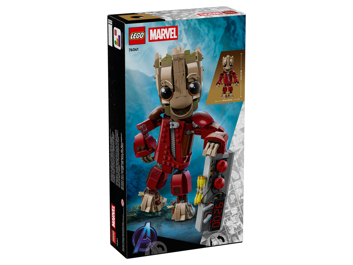 Конструктор LEGO Marvel Super Heroes Грут 604 дет. - фото 5