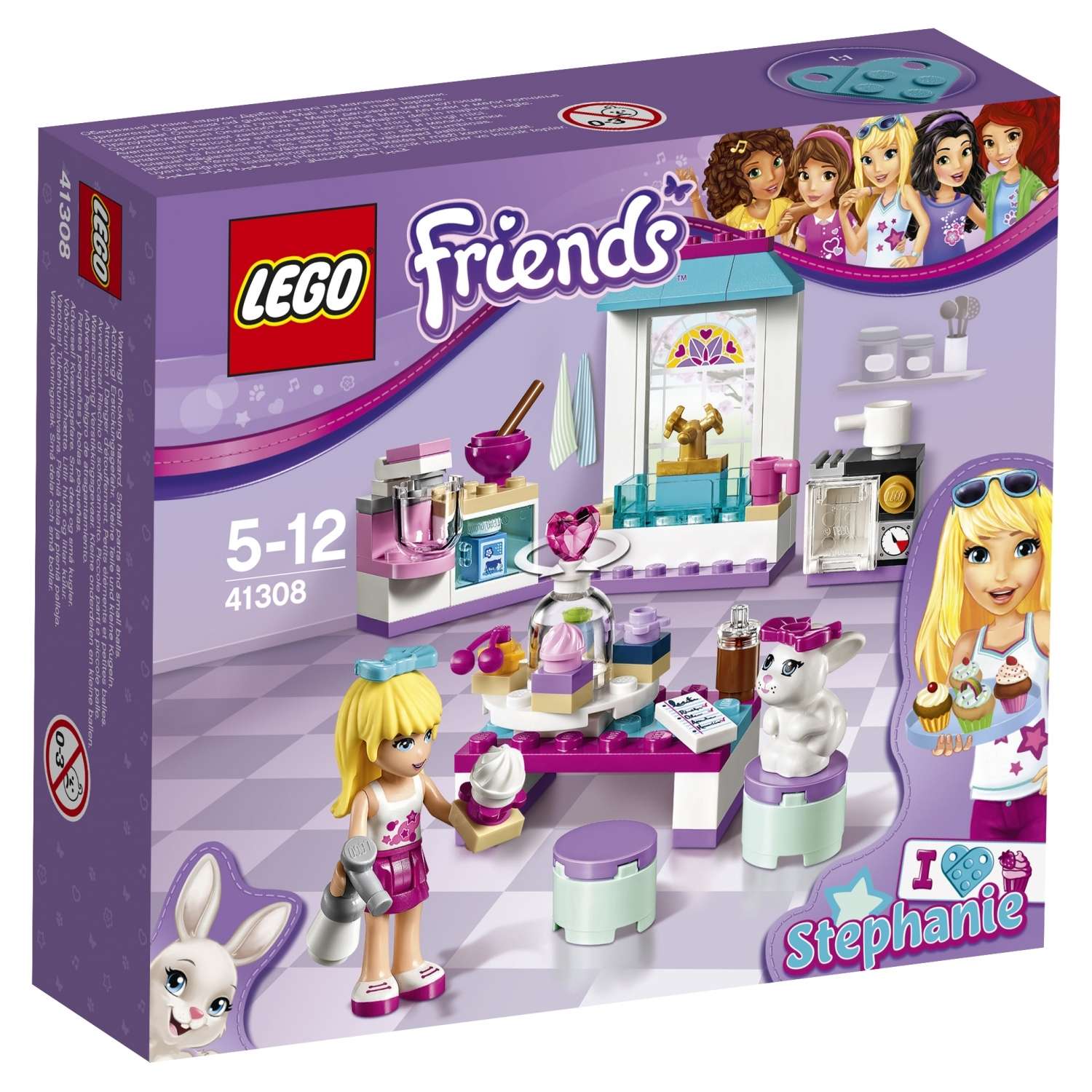 Конструктор LEGO Friends Кондитерская Стефани блочный - фото 2