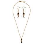 Ожерелье, серьги LUKKY 2 шт.