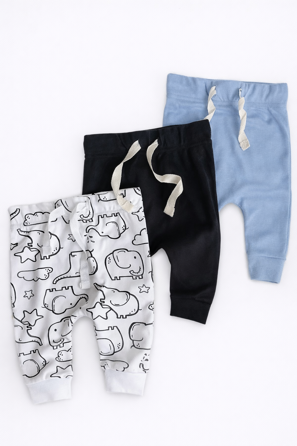 Штанишки 3 шт Супер Пупс нбр/3пр/шт/SK21небесныймокрыйасфальтслоники - фото 1