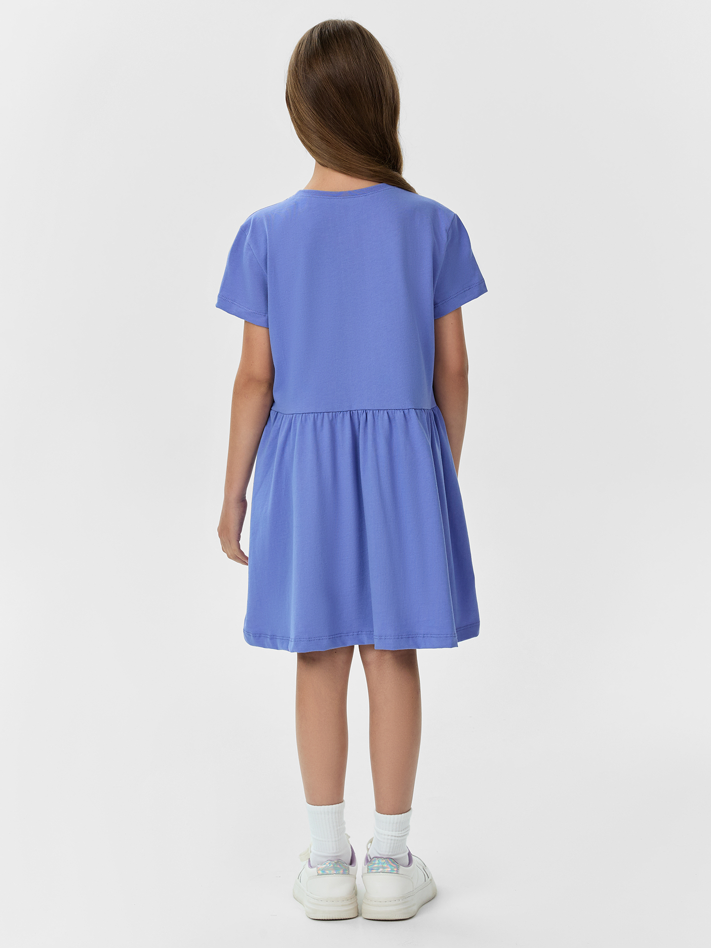 Платье Mark Formelle (Марк Формэль) 157793/лаванда +печать - фото 2