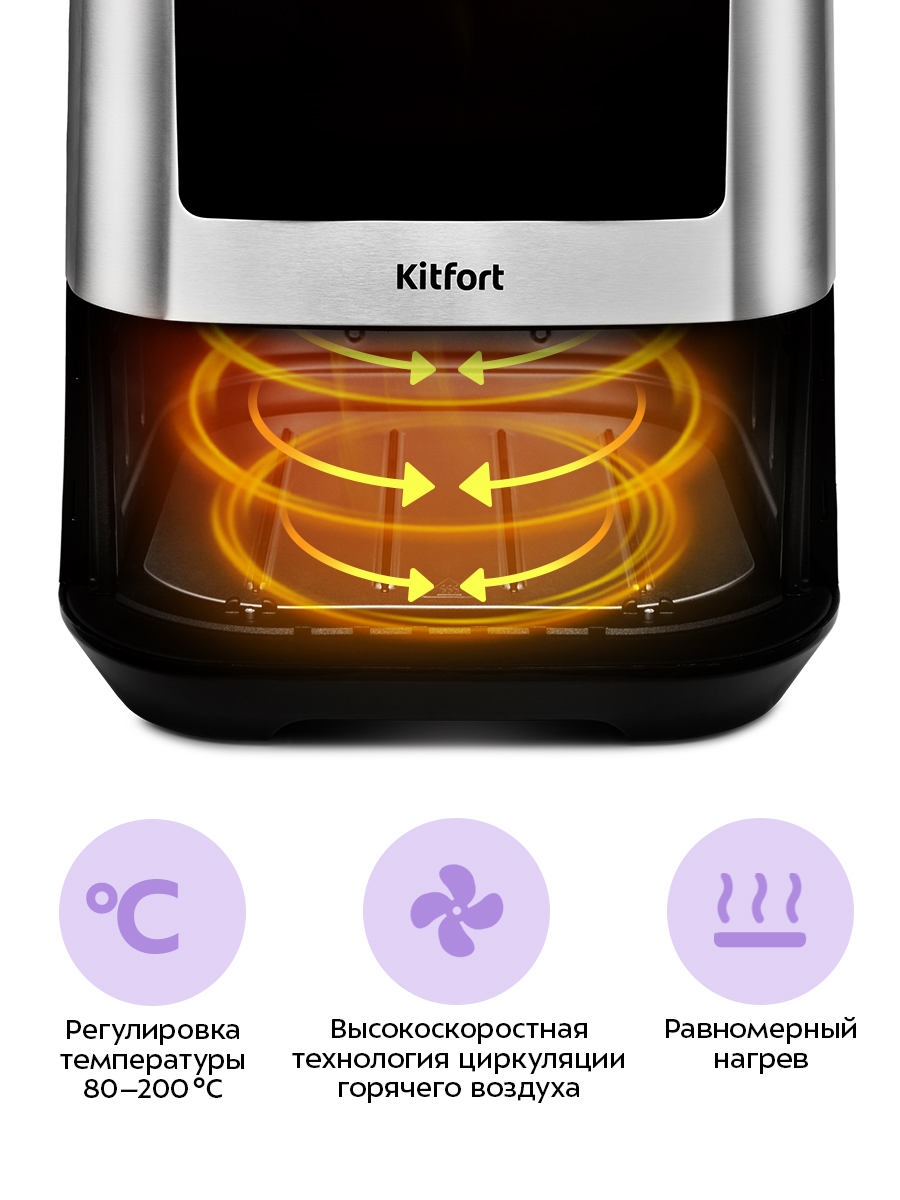 Аэрогриль KITFORT КТ-2228 - фото 4