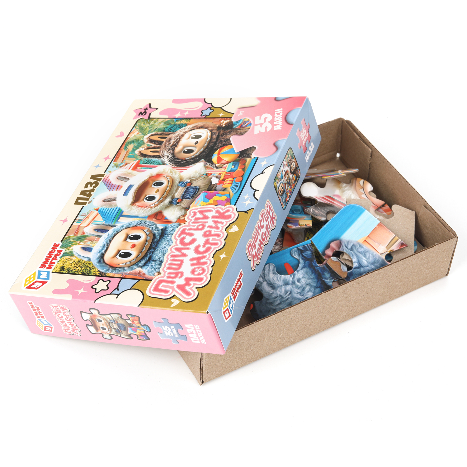 Пазл Умные игры Пушистый монстрик классический - фото 4