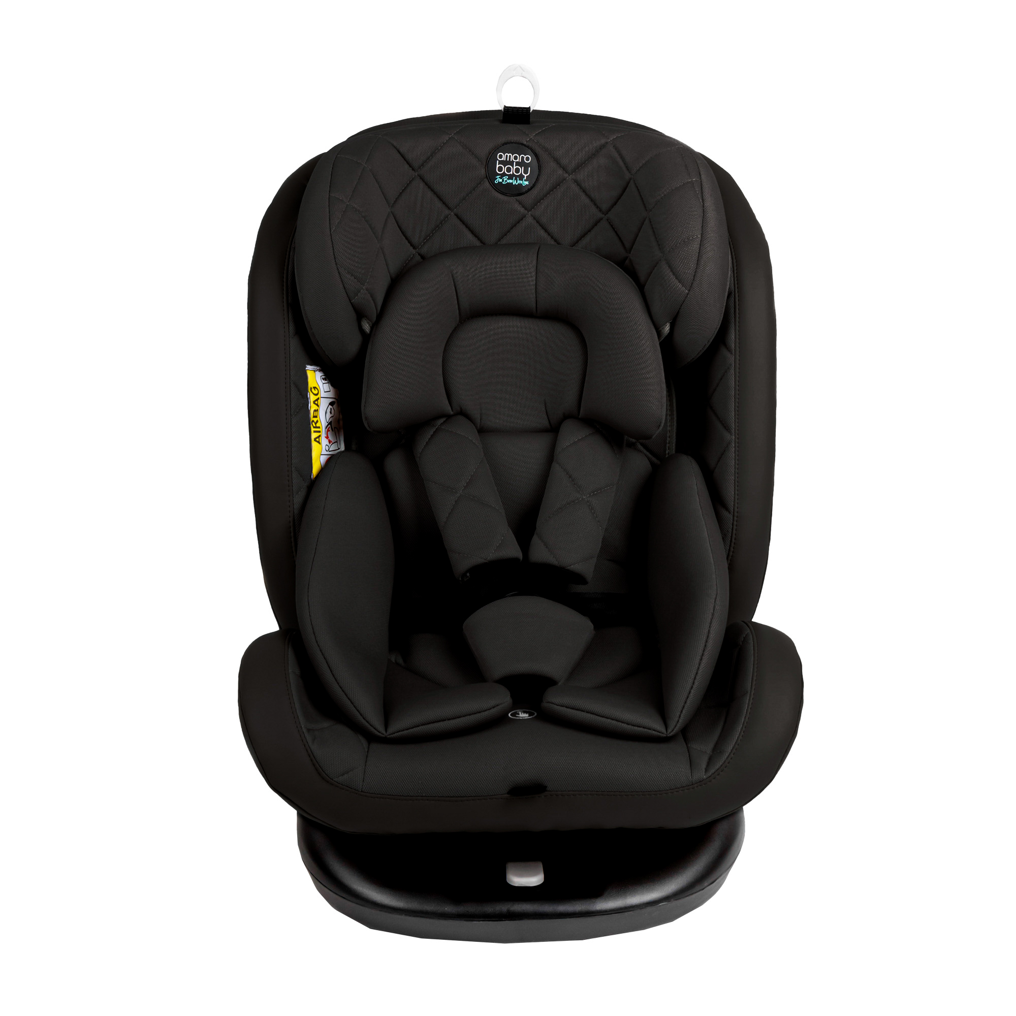 Автокресло Amarobaby Isofix 1/2/3 (9-36 кг) черный - фото 18