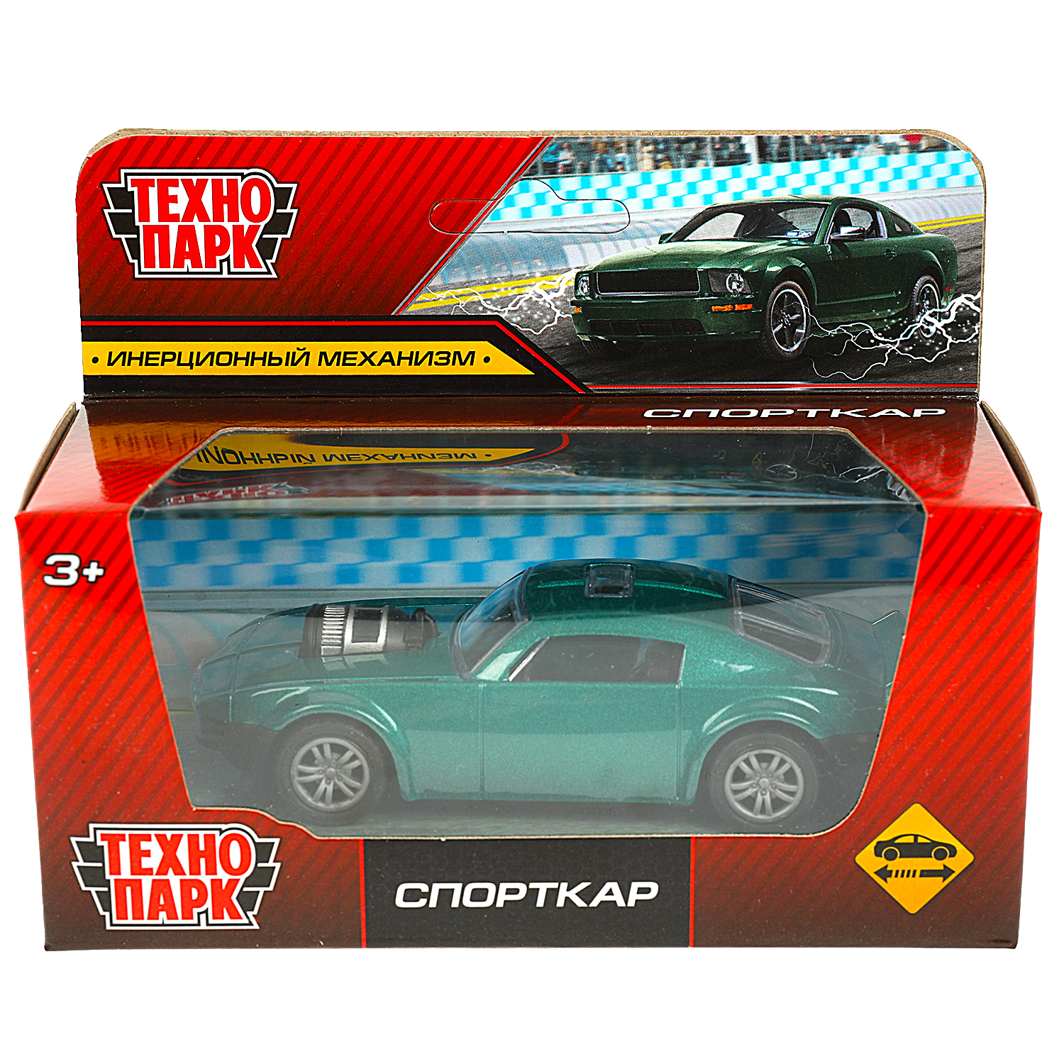 Автомобиль Технопарк Спорткар 356991 - фото 2