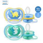 Пустышка Philips Avent ортодонтическая от 18 мес. 2 шт.