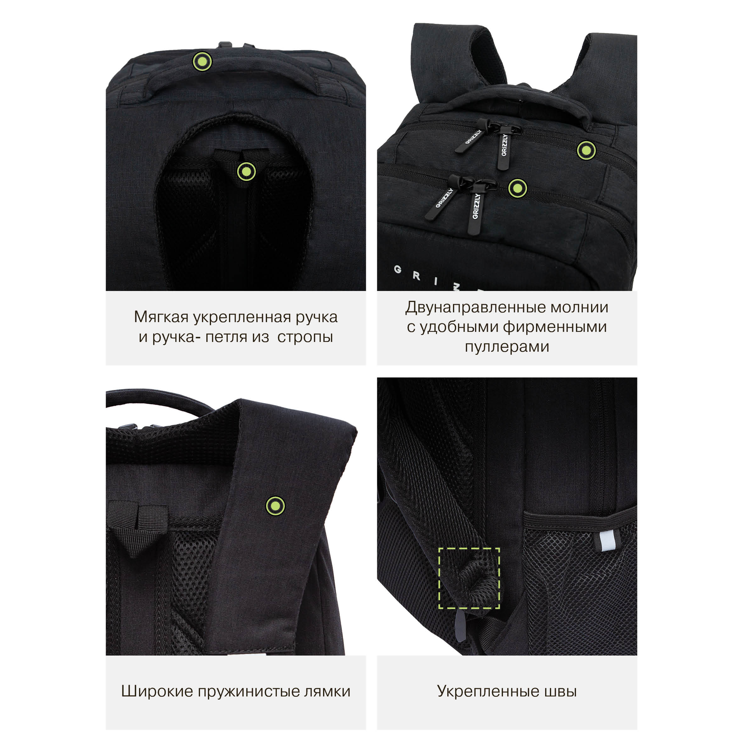 Рюкзак Grizzly для мальчика - фото 11