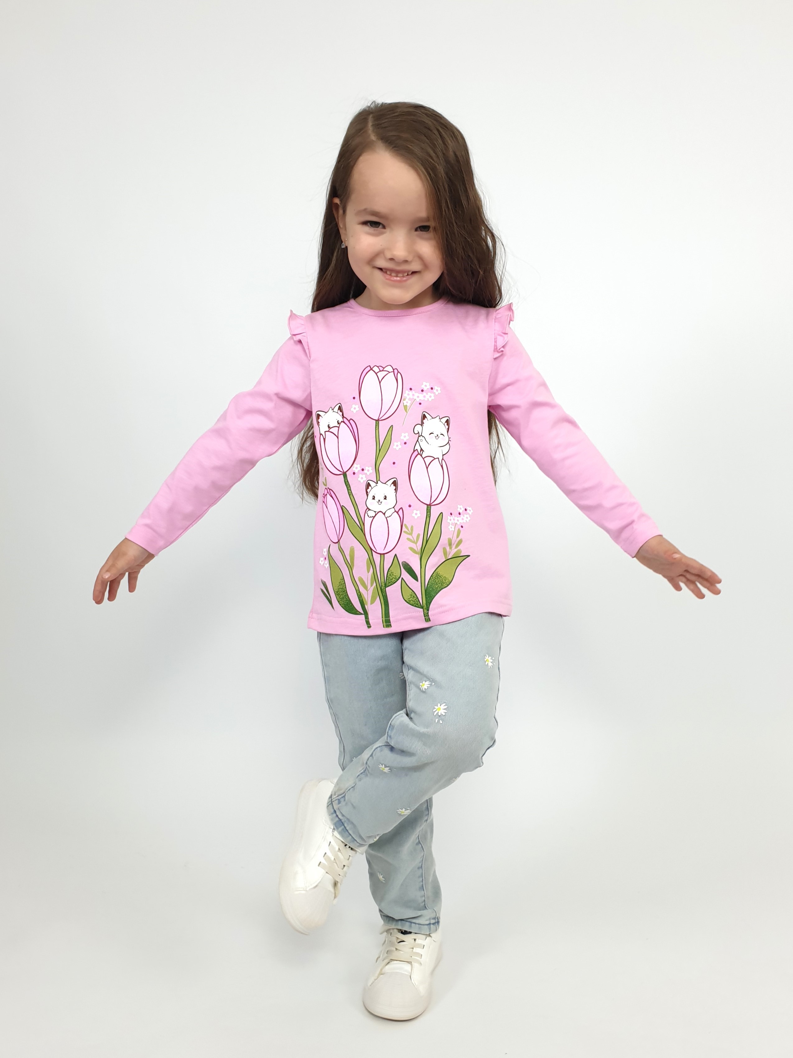 Лонгслив Luneva 4-126-3. - фото 4