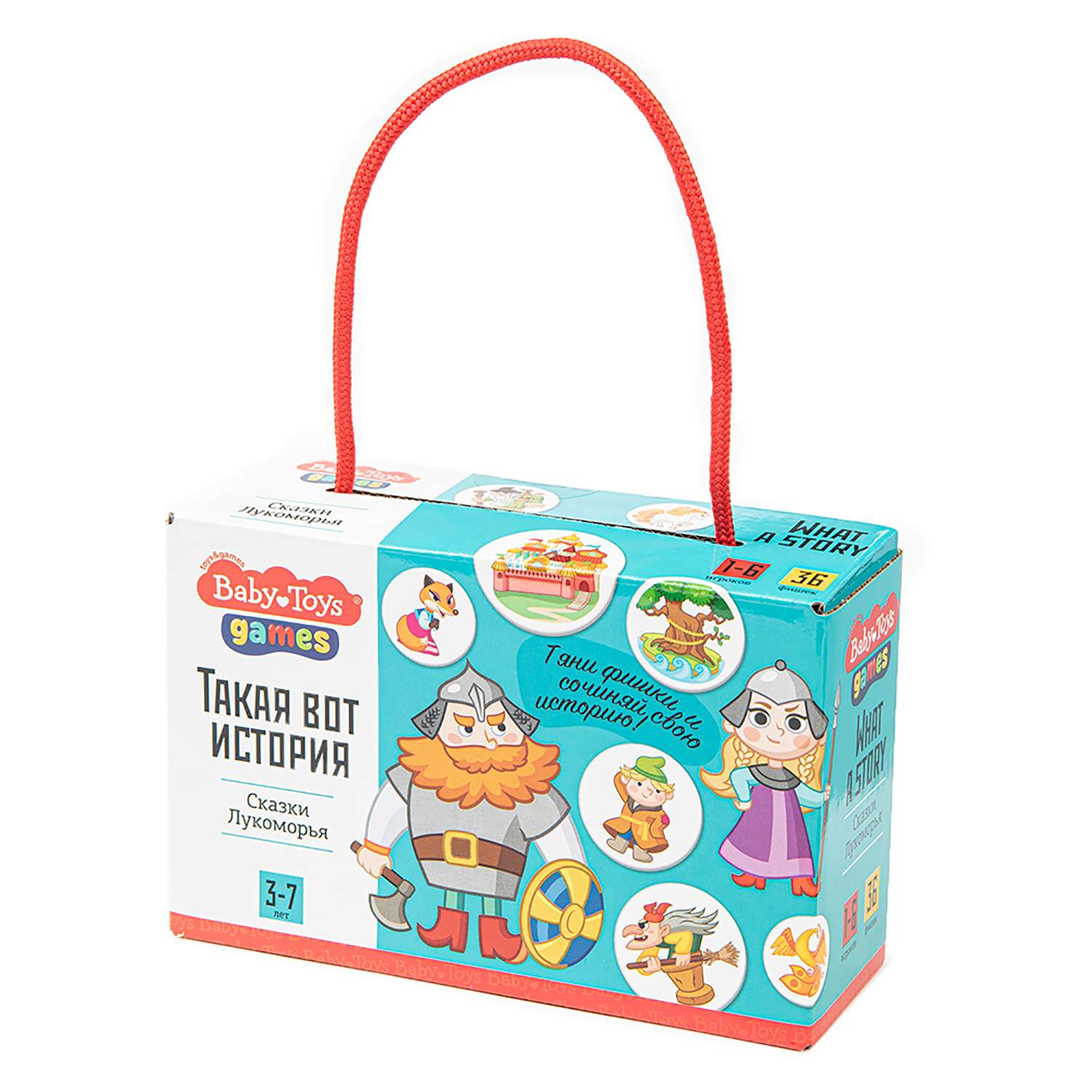 Игра настольная Baby Toys Сказки Лукоморья 04326 - фото 1