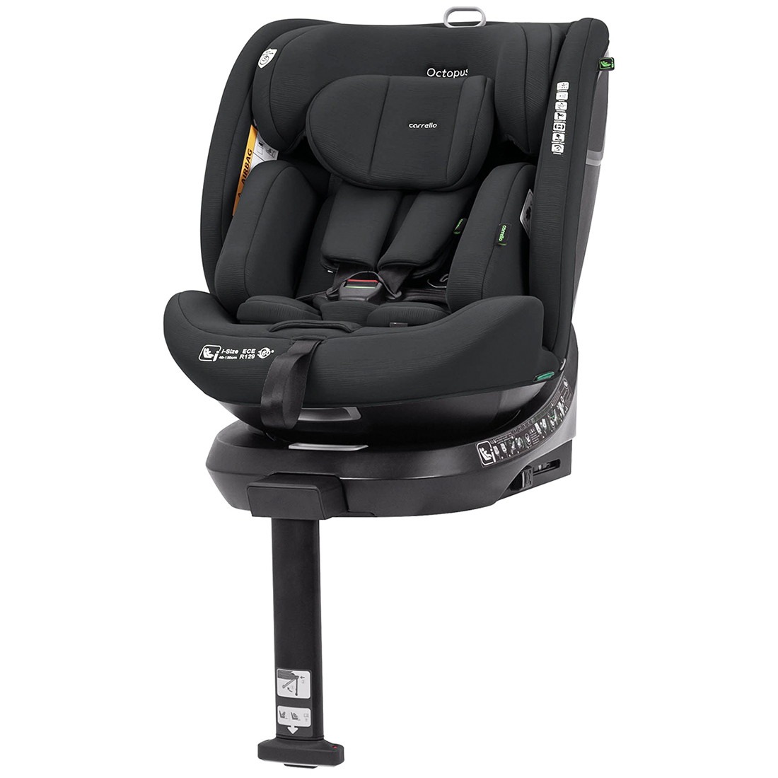 Изображение товара Автокресло Carrello Octopus K83 Isofix 0+/1/2/3 (0-36 кг) серый
