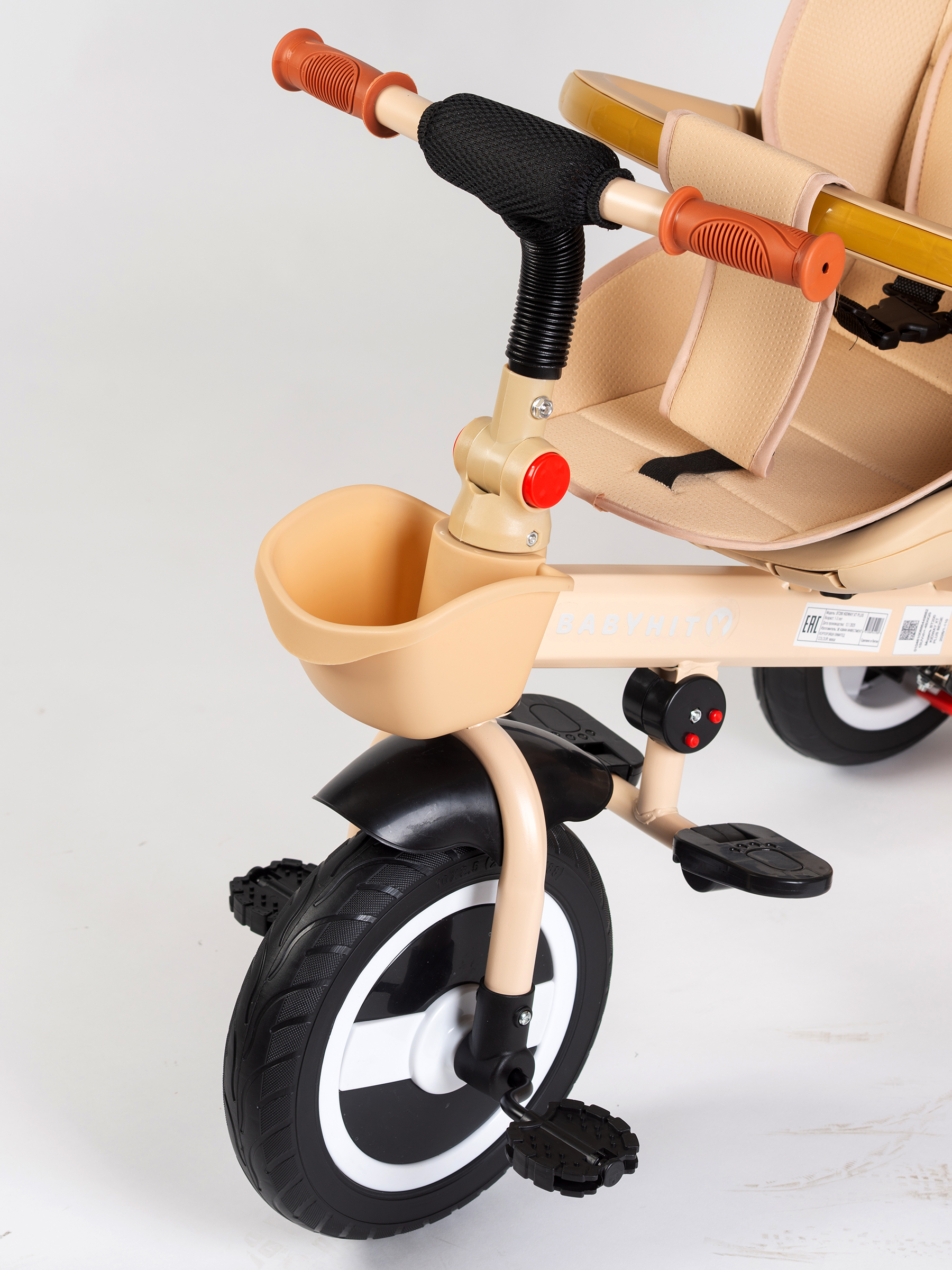 Трехколесный велосипед Babyhit 10 дюймов - фото 12