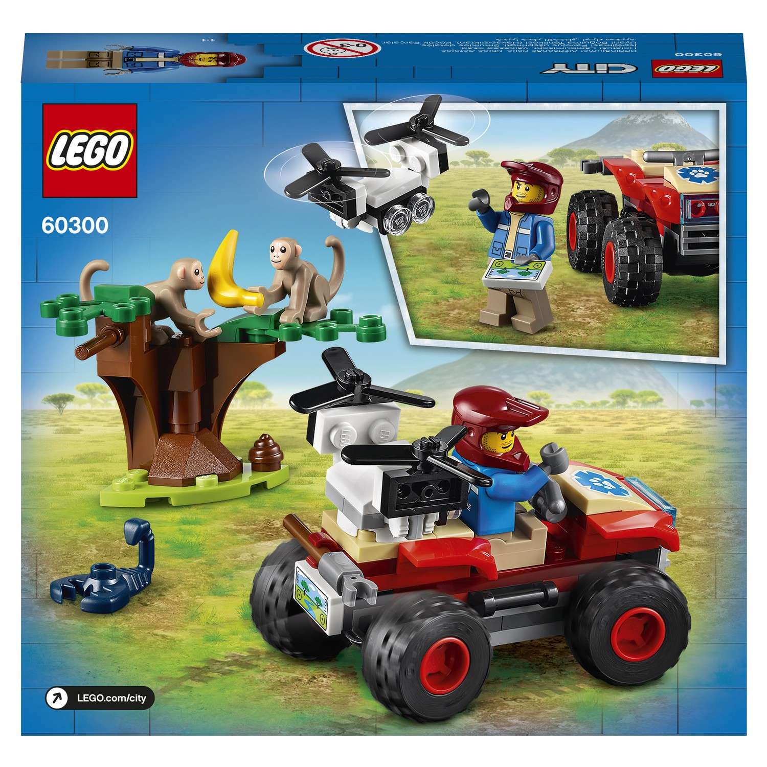 Конструктор LEGO City Wildlife Rescue ATV - фото 3