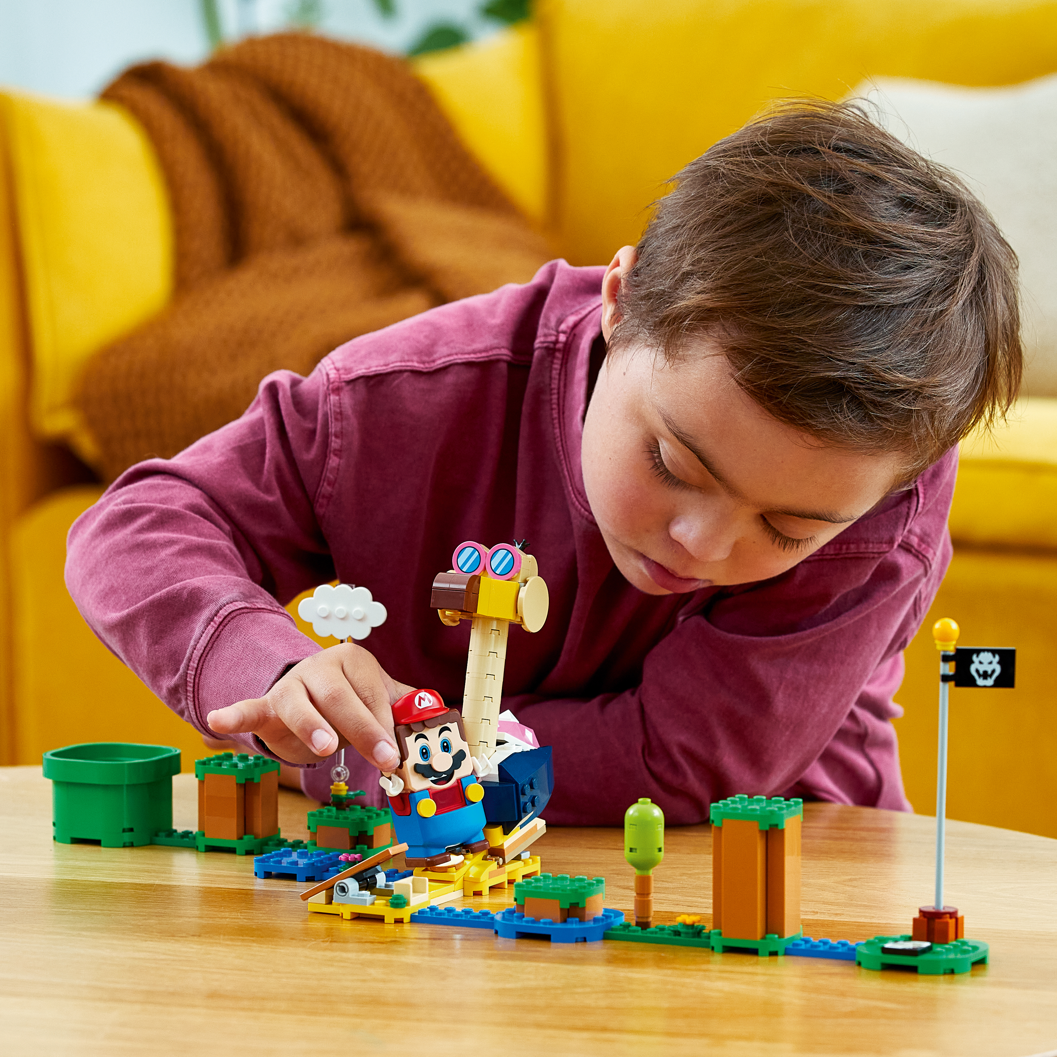 Конструктор LEGO Super Mario Conkdors Noggin Bopper 130 дет. - фото 10