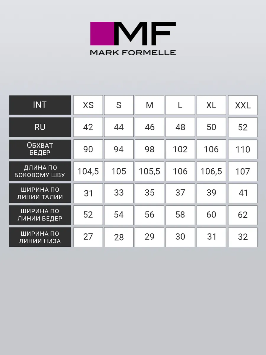 Брюки Mark Formelle (Марк Формэль) 532410/полоска на мяте - фото 4