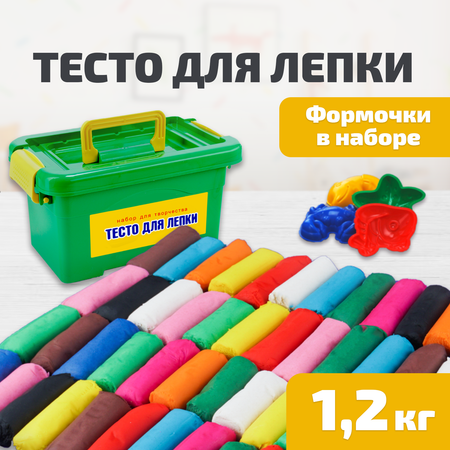 Тесто-пластилин LORI(колорит)