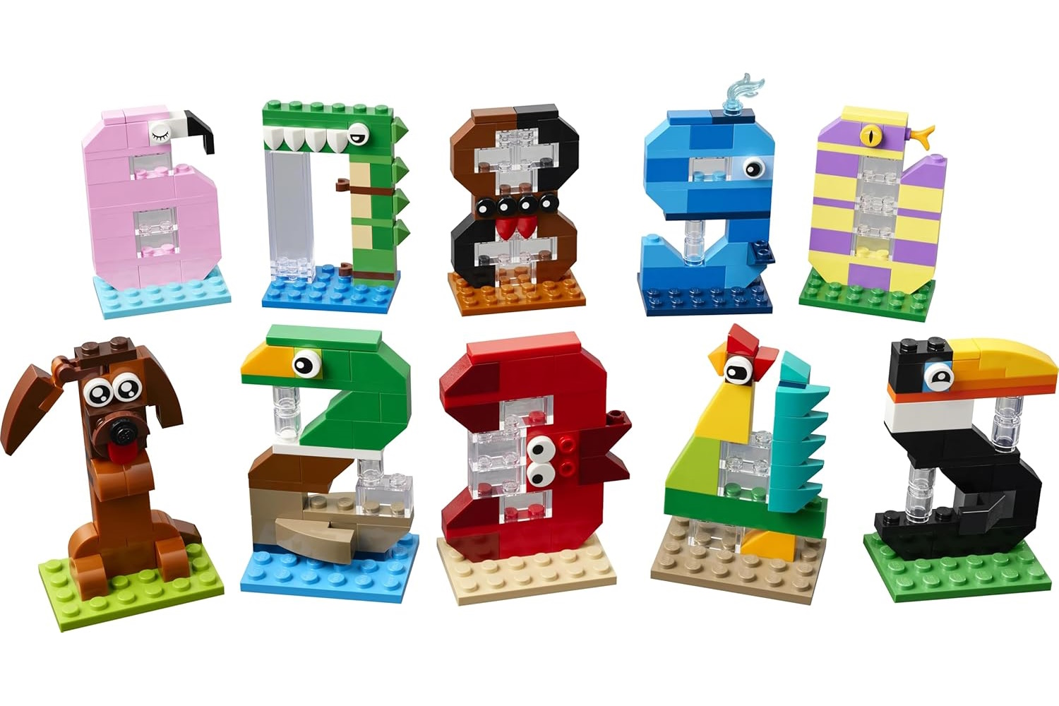 Конструктор LEGO Creator Числа дня рождения 281 дет. - фото 2