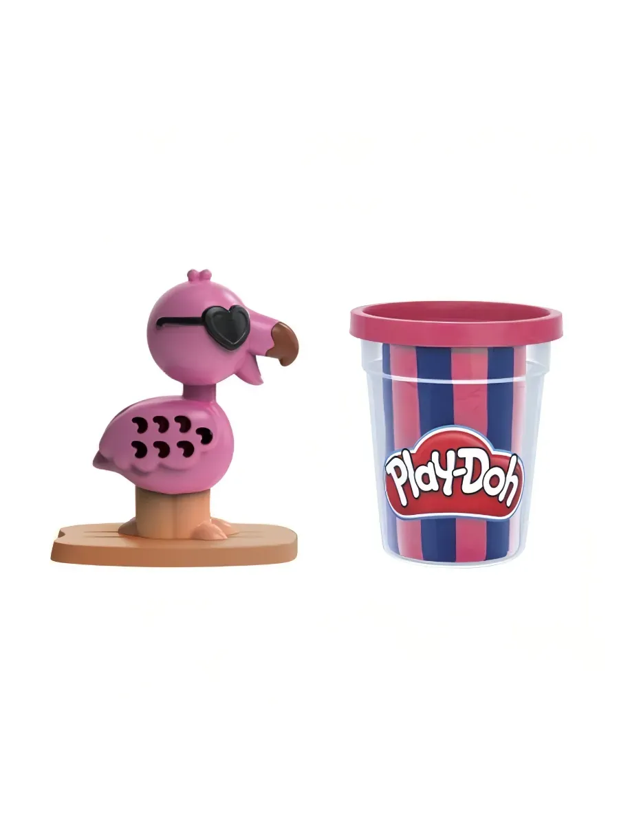 Масса для лепки Play-Doh Sun Fun Pals Забавные милашки 1 цв. - фото 3