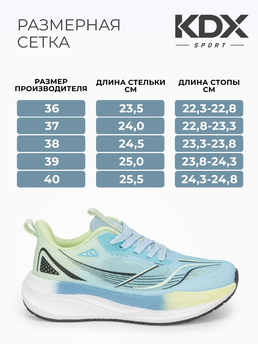 Кроссовки KDX LUSS-07 blue - фото 8
