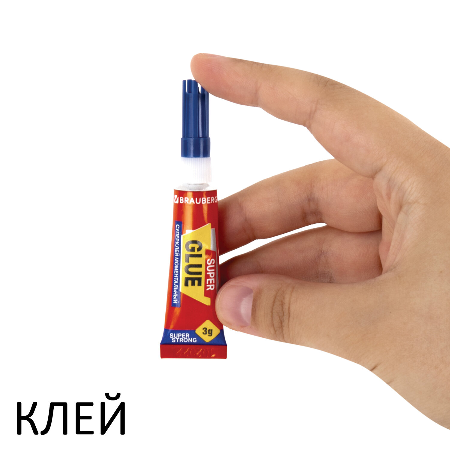 Клей Brauberg момент супер клей 5 штук и антиклей - фото 20