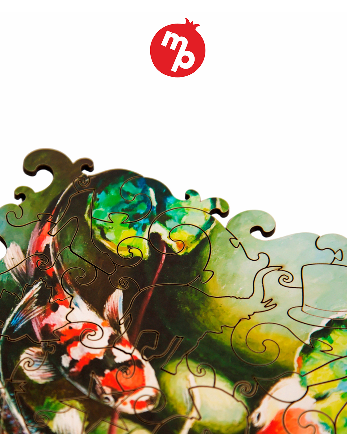 Пазл 1TOY Рыбы в пруду деревянный - фото 7