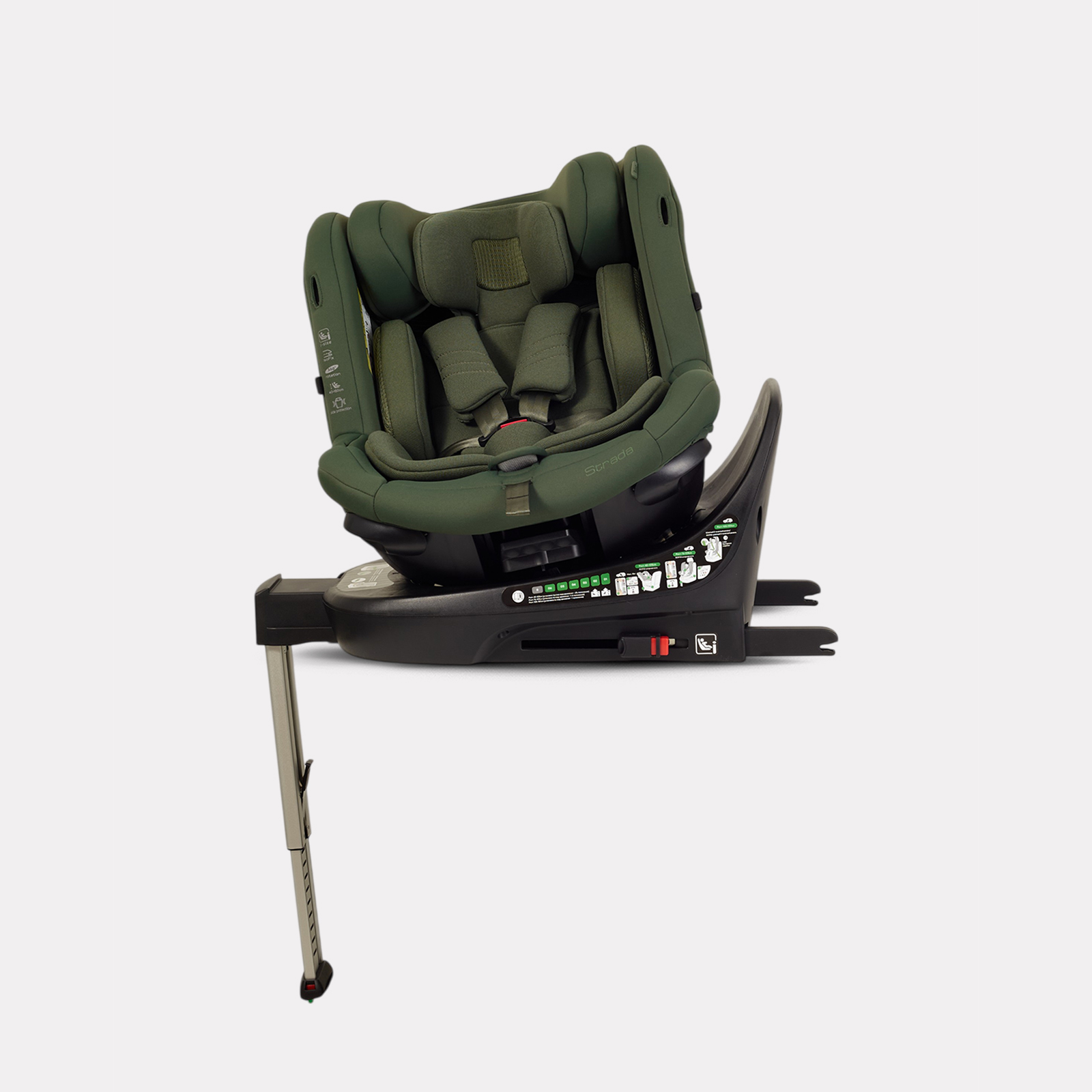 Автокресло Rant Страда Isofix 0+/1/2/3 (0-36 кг) зеленый - фото 8