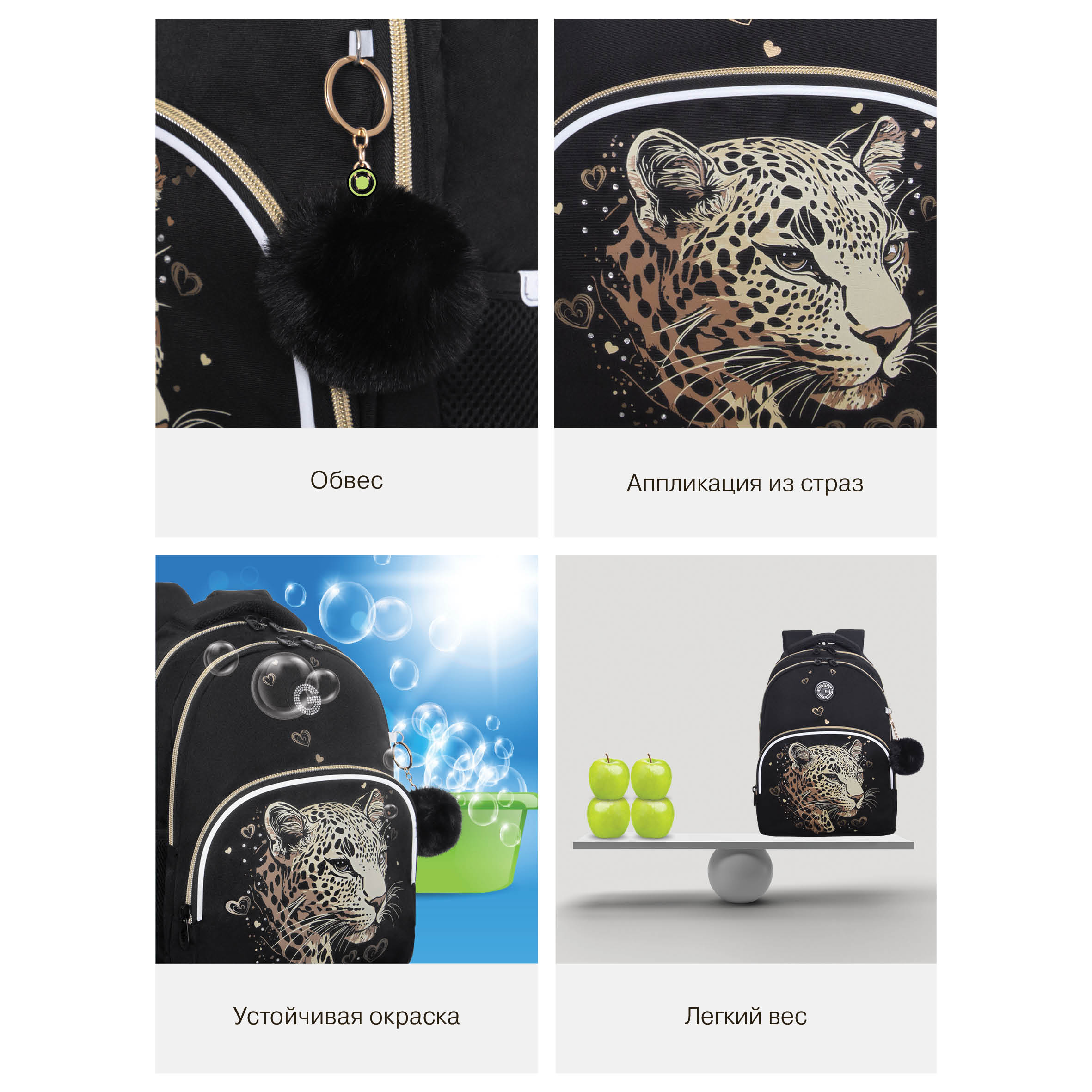 Рюкзак Grizzly для девочки - фото 13