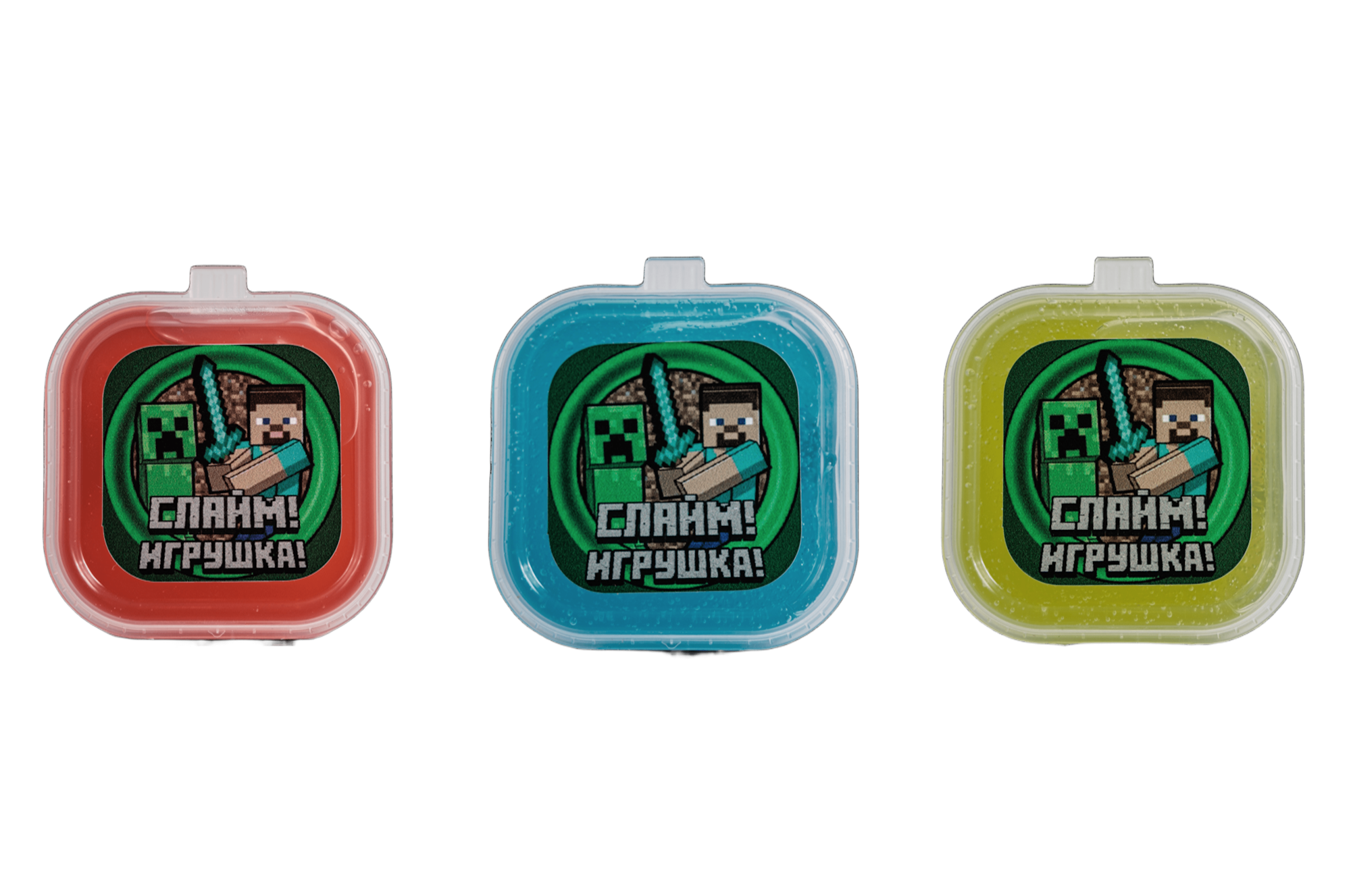 Игрушка Десятое королевство Слайм с Пиксельмен 50мл - фото 1