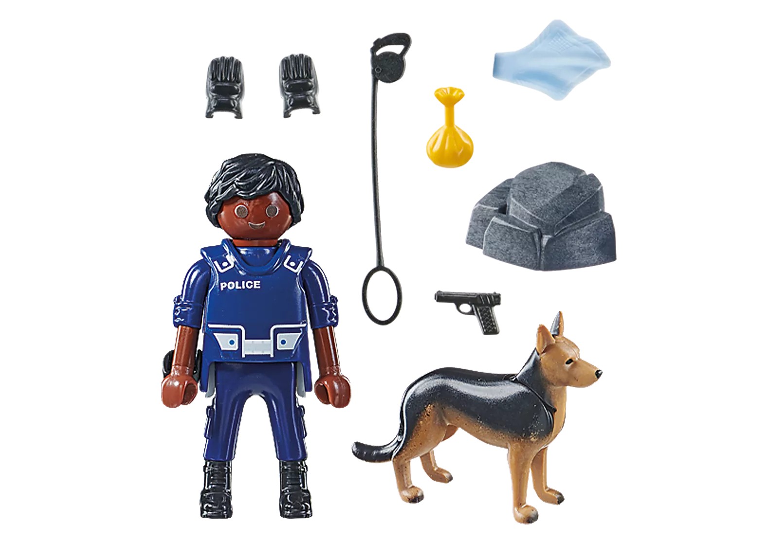 Конструктор Playmobil Полицейский с собакой - фото 2