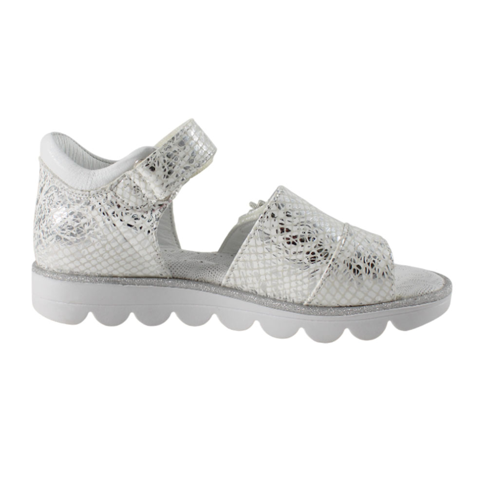 Сандалии BEST.A 92F-302 BEST.A Сандалии для девочки,бело-серебристый - фото 2