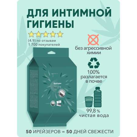 Салфетки влажные E-RASY Ирейзеры для интимной гигиены
